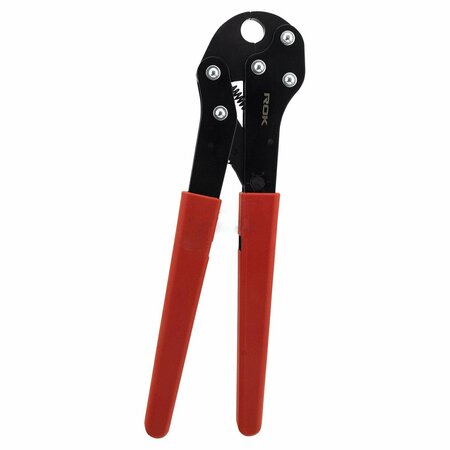 AMERICAN IMAGINATIONS 0.75 in. Stainless Steel Red Pex Ratcheting Crimpers AI-38818